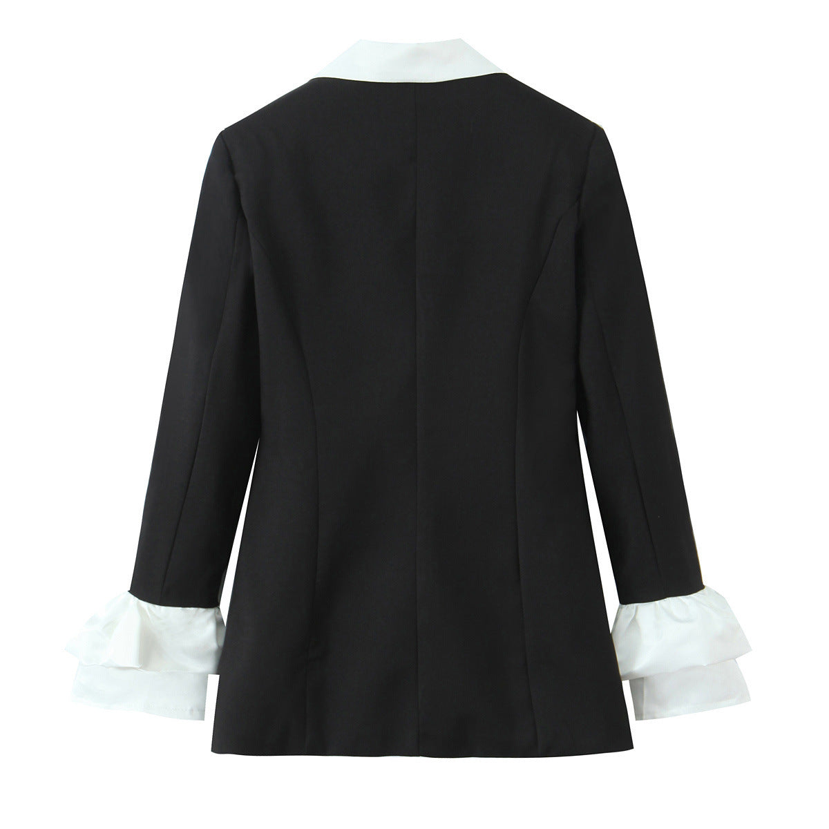 Floral Sleeve Detail Blazer Jacket for Women