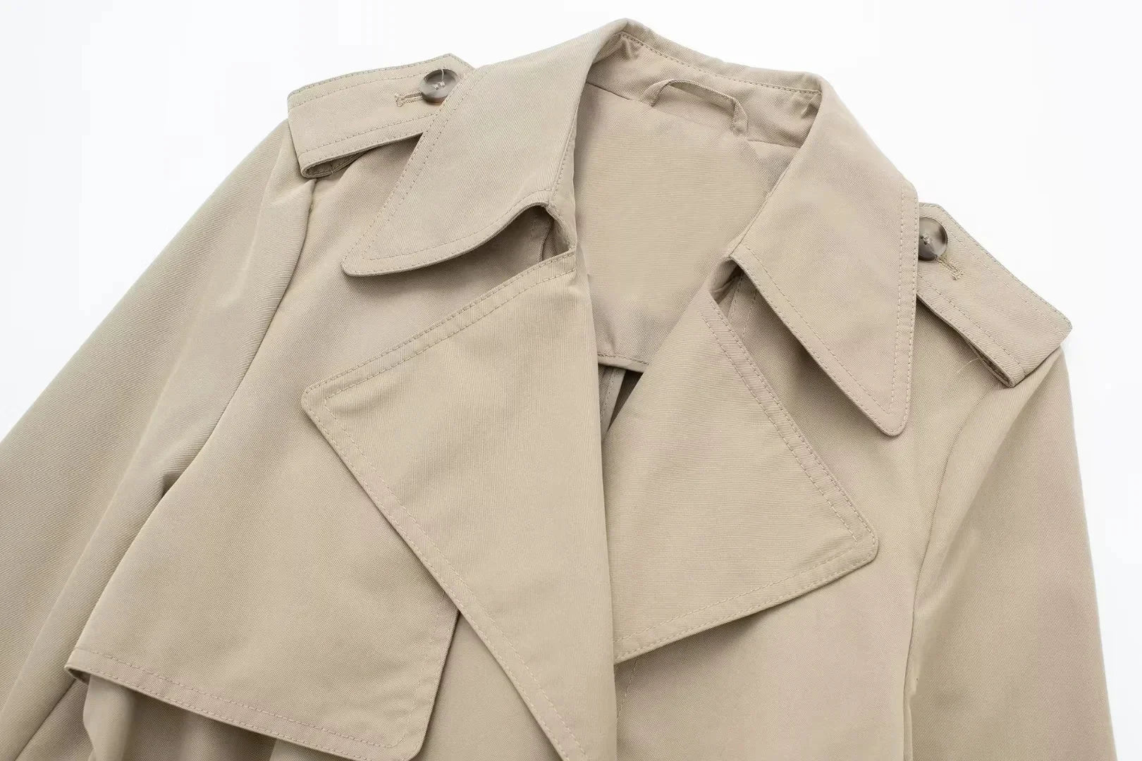 Long Trench Coat Women Double Breasted Women's Fashion Windbreakers Long Sleeve Woman Trench Coat Autumn Outerwear