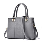 Newposs Women Bag Vintage Casual Tote Top-Handle Women Messenger Bags Shoulder student Handbag Purse Wallet Leather New