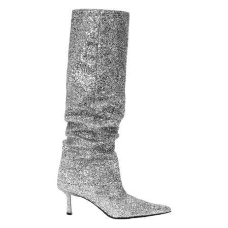 Women Slim High Heel Luxury Knee High Boots Fashion Comfortable Round Toe Stiletto Long Boots