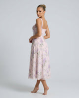 Jimena | Soft Corset Structured Bodice Midi Dress