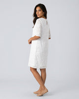 Avenzia | Floral V-Neck Midi Dress