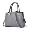Newposs Women Bag Vintage Casual Tote Top-Handle Women Messenger Bags Shoulder student Handbag Purse Wallet Leather New