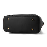 Women Handbags Tassel PU Totes Bag Top-handle Embroidery Crossbody Bag Shoulder Bag Lady Simple Style Hand Bags