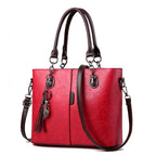 Women Bag Vintage Casual Tote Fashion Women Messenger Bags Shoulder student Handbag Purse Wallet Leather