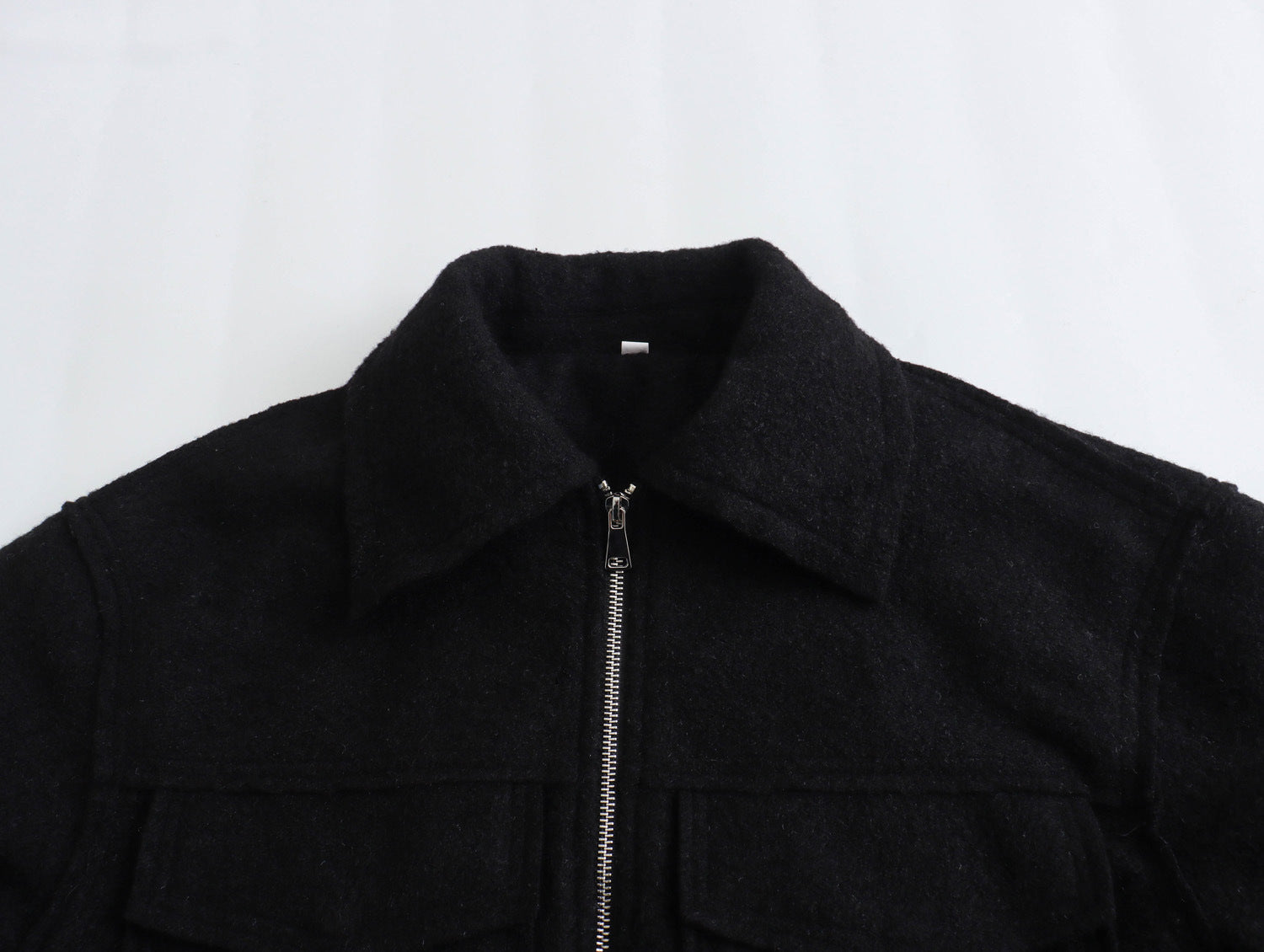 Women's Short Wool Blend Jacket Coat