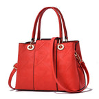 Newposs Women Bag Vintage Casual Tote Top-Handle Women Messenger Bags Shoulder student Handbag Purse Wallet Leather New
