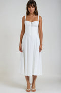 Catherine | Corset Midi Party Dress
