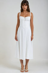 Catherine | Corset Midi Party Dress