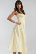 Catherine | Corset Midi Party Dress