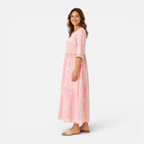 Emilia | Floral Print Lightweight Midi Dress