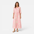 Emilia | Floral Print Lightweight Midi Dress