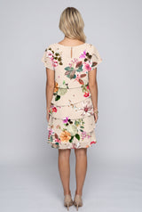 Dalia | Floral Tiered Mini Dress