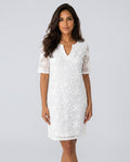 Avenzia | Floral V-Neck Midi Dress