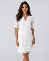 Avenzia | Floral V-Neck Midi Dress