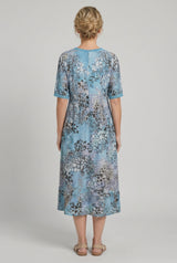 Mira | Relaxed Floral Pocket Midi Dress