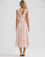 Neva | Corset Sundress with V-Neckline