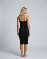 Virginia | Pleated Corset Midi Dress