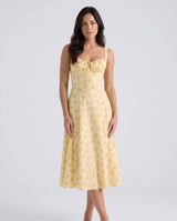 Savannah | Floral A-Line Summer Midi Dress