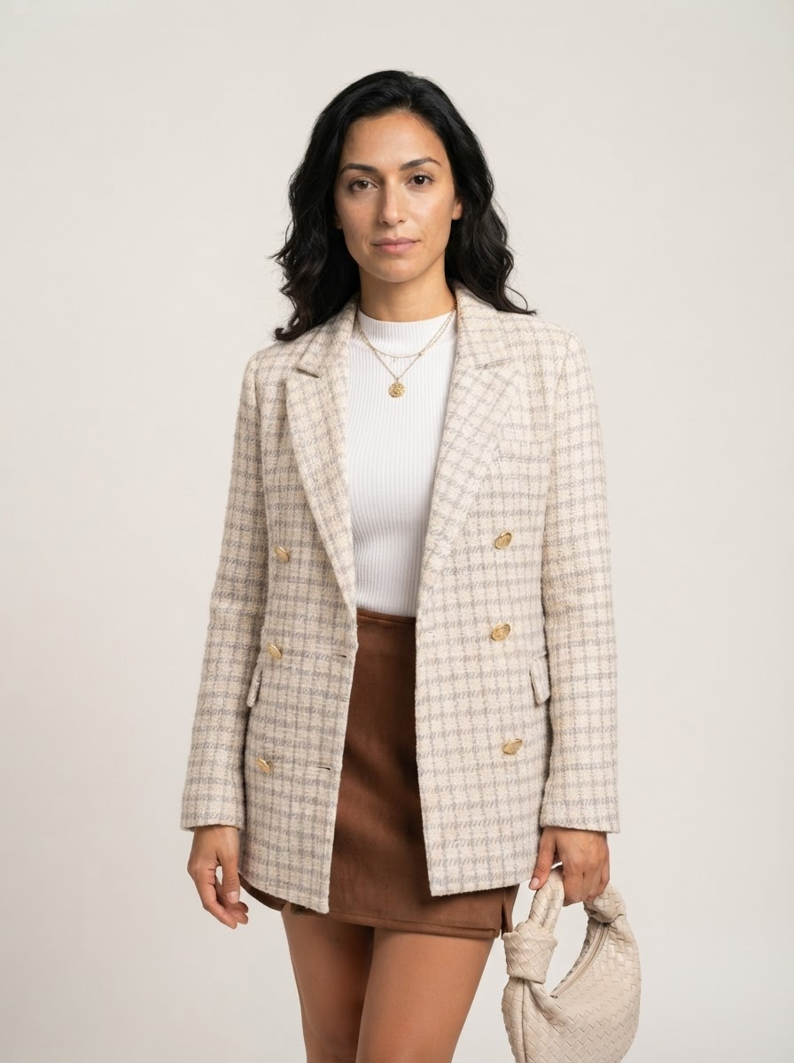 Margot Tweed Blazer | Women's Tailored Jacket