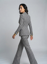 Fashionable  Style Plaid Blazer Jacket
