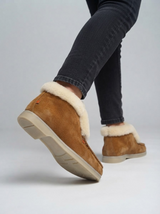 Sena Plush-Lined Platform Ankle Boots | Women's Winter Footwear