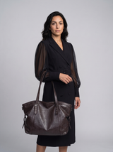 Elodie Large-Capacity Vintage Tote Bag | Women's Commute Crossbody