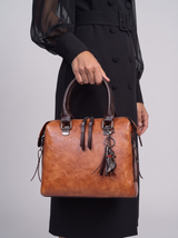 ValenKuci  Leather Shoulder Messenger Bag Tote Bag Bolsa 4pcs/Set Women Composite Bag High Quality Ladies Handbag Female set bag