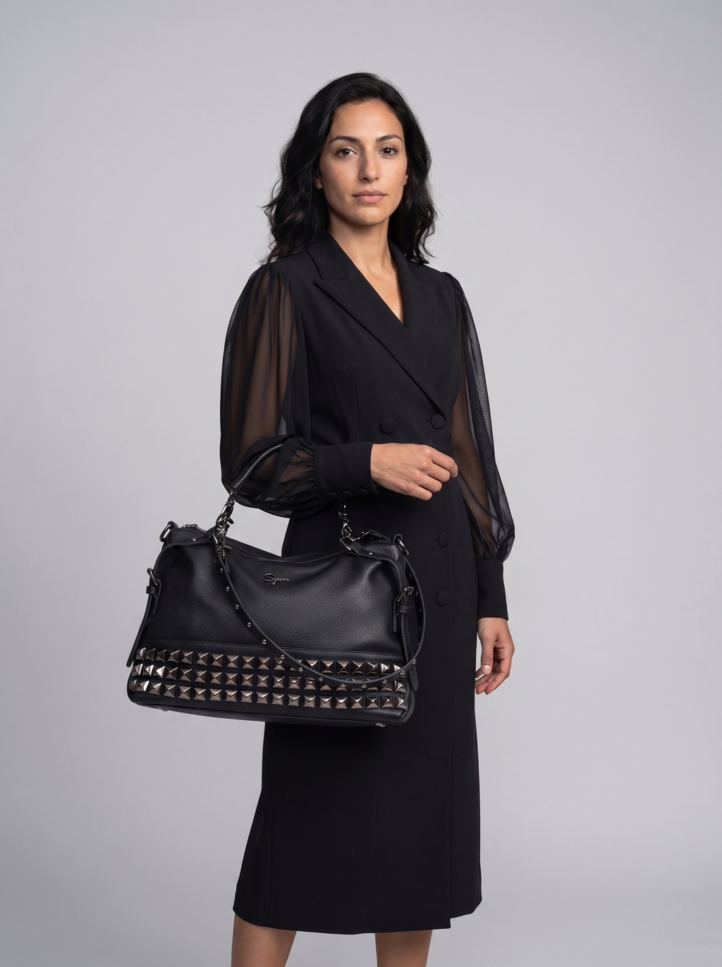 SGARR LUXURY Leather Women Shoulder Bag Brand Designer leather handbags Skin Crossbody bag Famous Big Female Tote Messenger Bags
