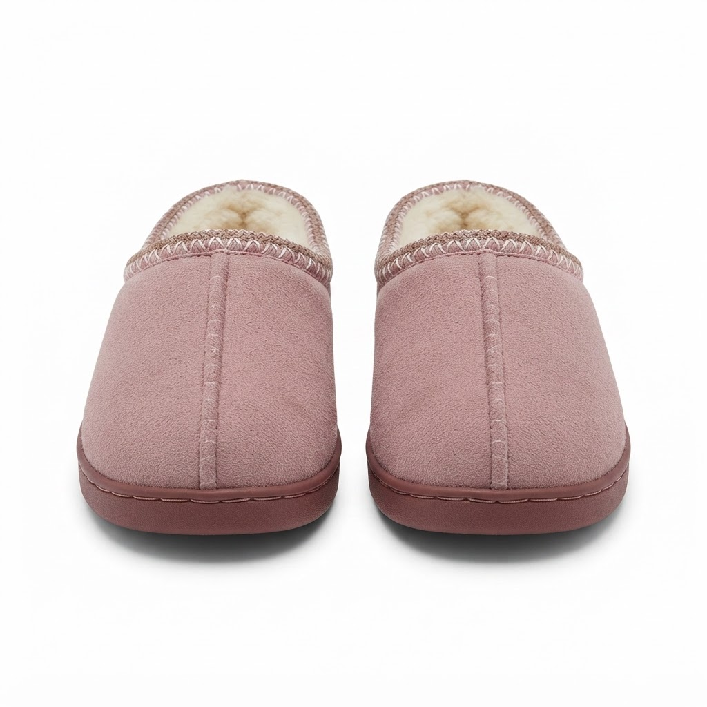 Cotton Slippers for Autumn and Winter Indoor Thick-Soled Non-Slip Couple Warm Fleece-Lined Soft Sole