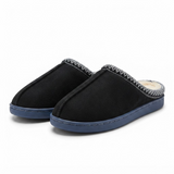 Cotton Slippers for Autumn and Winter Indoor Thick-Soled Non-Slip Couple Warm Fleece-Lined Soft Sole