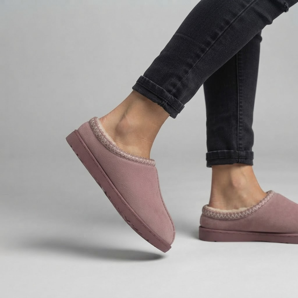 Cotton Slippers for Autumn and Winter Indoor Thick-Soled Non-Slip Couple Warm Fleece-Lined Soft Sole