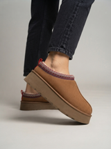 Willa Warm Plush Snow Boots | Women's Chunky Platform Slippers