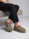 Willa Warm Plush Snow Boots | Women's Chunky Platform Slippers
