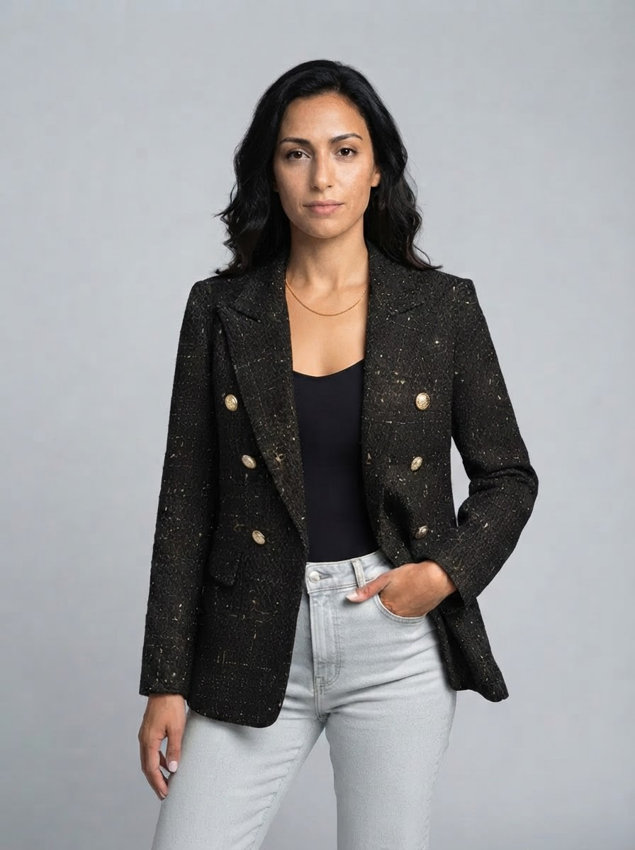 Margot Tweed Blazer | Women's Tailored Jacket