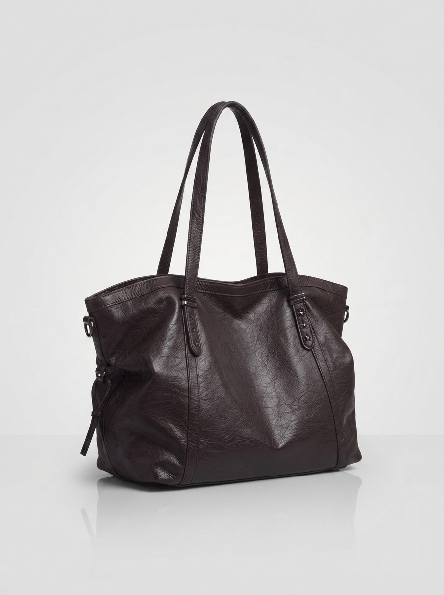 Elodie Large-Capacity Vintage Tote Bag | Women's Commute Crossbody