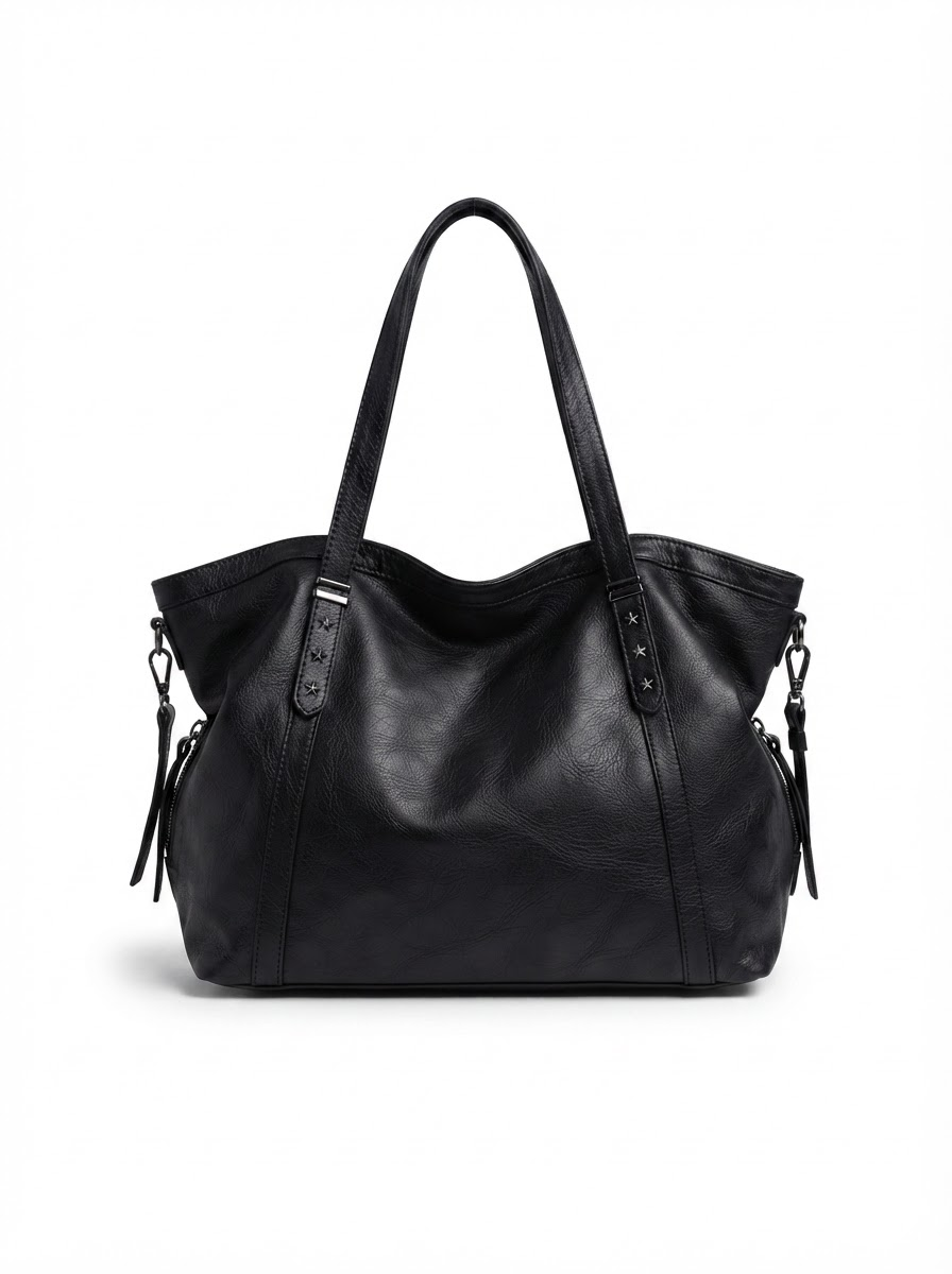 Elodie Large-Capacity Vintage Tote Bag | Women's Commute Crossbody