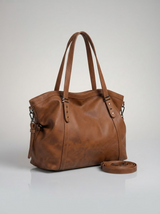 Elodie Large-Capacity Vintage Tote Bag | Women's Commute Crossbody