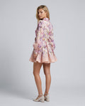 Romy | Floral Linen-Blend Mini Dress