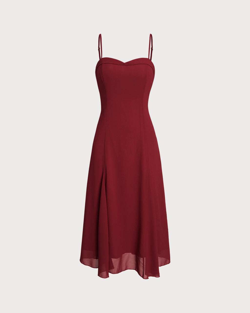 Blair | Spaghetti Strap Corset Midi Dress